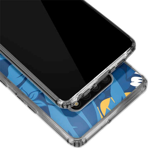 NFL Los Angeles Chargers Tropical Print LG Stylo 6 Clear Case