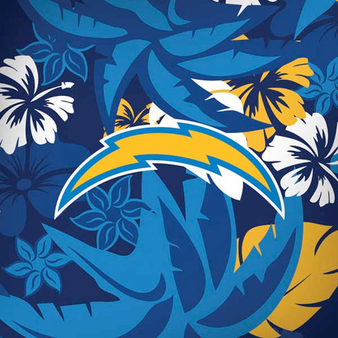 NFL Los Angeles Chargers Tropical Print Moto G6 Skin