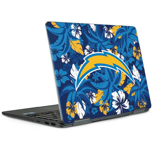 NFL Los Angeles Chargers Tropical Print Notebook 9 Pro 13in (2017) Skin