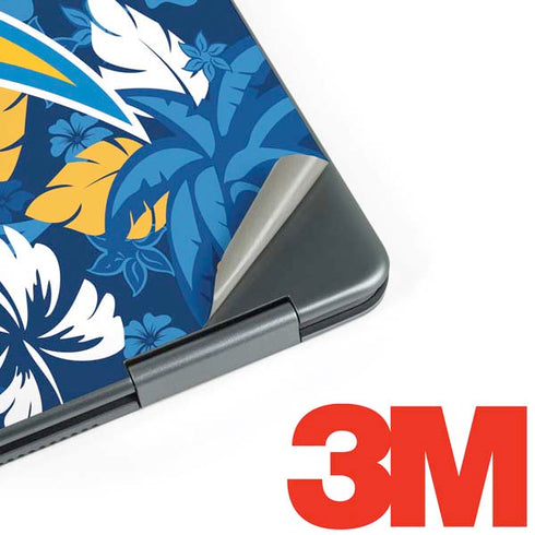 NFL Los Angeles Chargers Tropical Print Notebook 9 Pro 13in (2017) Skin