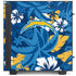 NFL Los Angeles Chargers Tropical Print NZXT H510 Compact ATX Mid-Tower Case Skin