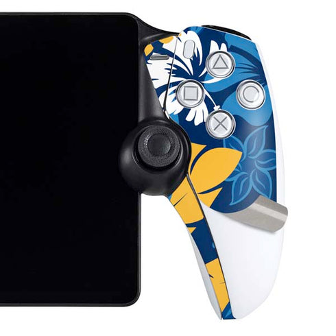 NFL Los Angeles Chargers Tropical Print PlayStation Portal Remote Player Skin