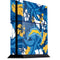 NFL Los Angeles Chargers Tropical Print PS4 Console Skin