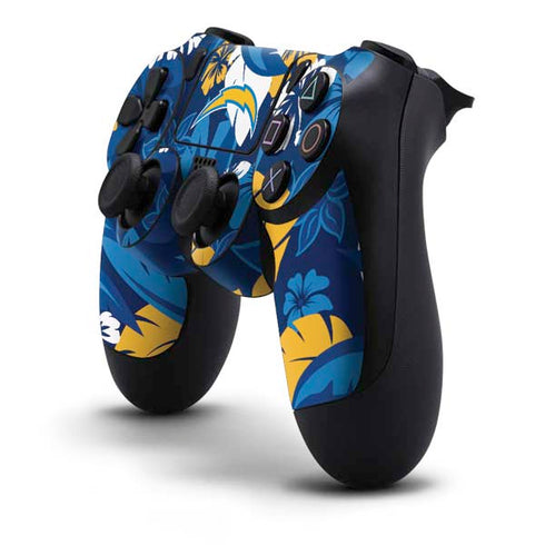 NFL Los Angeles Chargers Tropical Print PS4 Controller Skin