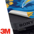 NFL Los Angeles Chargers Tropical Print PS4 Slim Skin