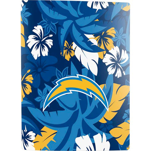 NFL Los Angeles Chargers Tropical Print PS5 Digital Edition Bundle Skin