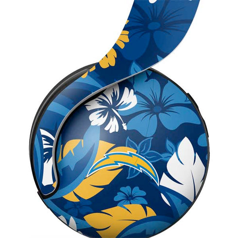 NFL Los Angeles Chargers Tropical Print PULSE 3D Wireless Headset for PS5 Skin