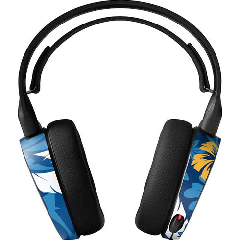 NFL Los Angeles Chargers Tropical Print SteelSeries Arctis 3 Skin