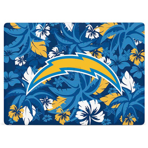 NFL Los Angeles Chargers Tropical Print Surface Laptop 3 13.5in Skin