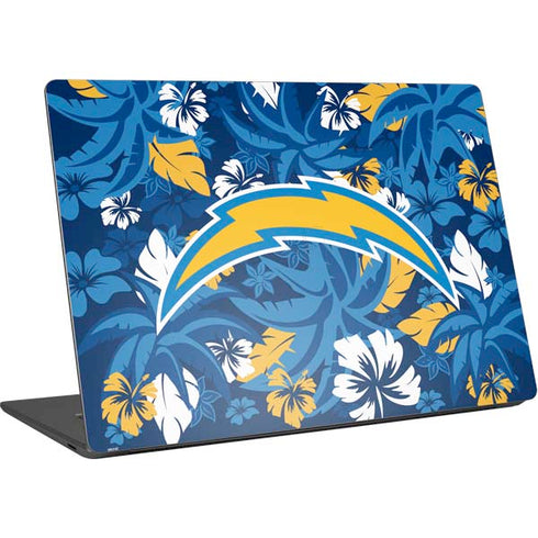 NFL Los Angeles Chargers Tropical Print Surface Laptop 4 15in Skin