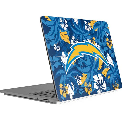 NFL Los Angeles Chargers Tropical Print Surface Laptop Studio Skin