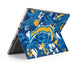 NFL Los Angeles Chargers Tropical Print Surface Pro 8 Skin