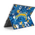 NFL Los Angeles Chargers Tropical Print Surface Pro 9 Skin