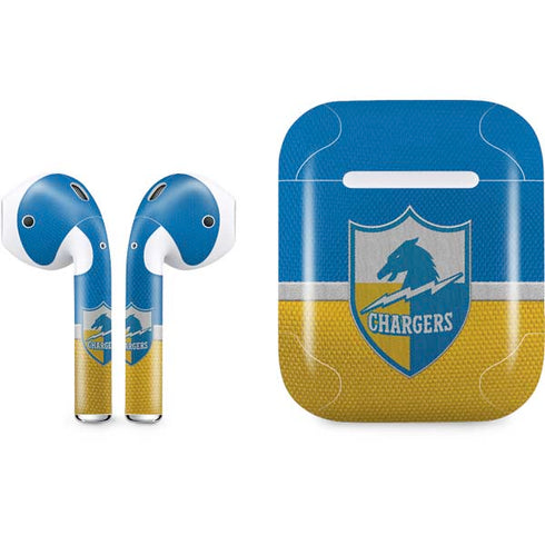 NFL Los Angeles Chargers Vintage Apple AirPods Skin