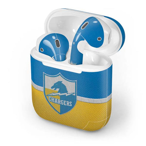NFL Los Angeles Chargers Vintage Apple AirPods Skin