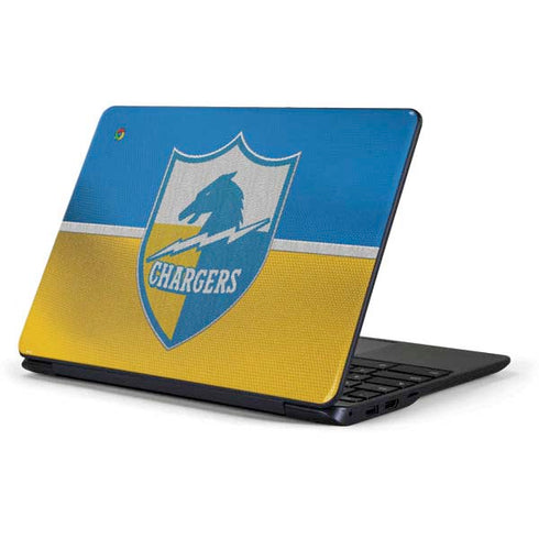 NFL Los Angeles Chargers Vintage Samsung Chromebook Skin