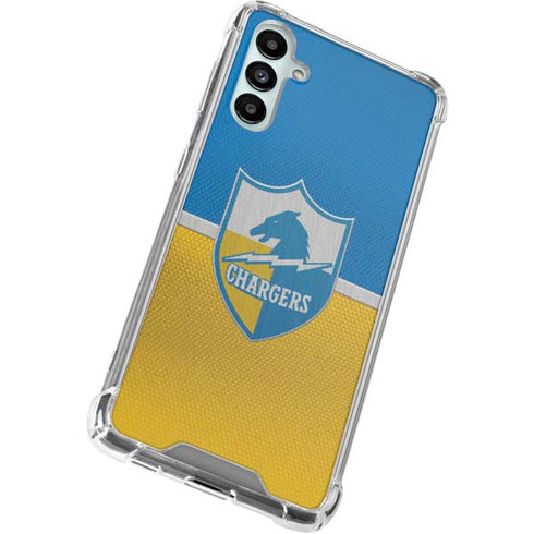 NFL Los Angeles Chargers Vintage Galaxy A14 5G Clear Case
