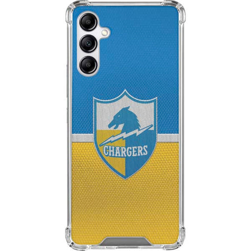 NFL Los Angeles Chargers Vintage Galaxy A15 5G Clear Case