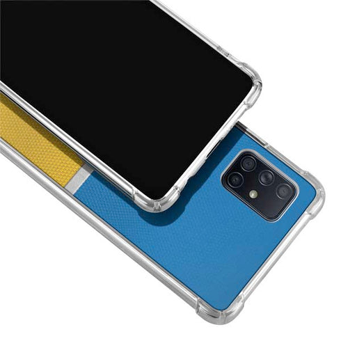 NFL Los Angeles Chargers Vintage Galaxy A51 5G Clear Case