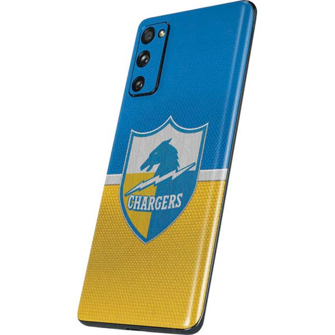 NFL Los Angeles Chargers Vintage Galaxy S20 Fan Edition Skin