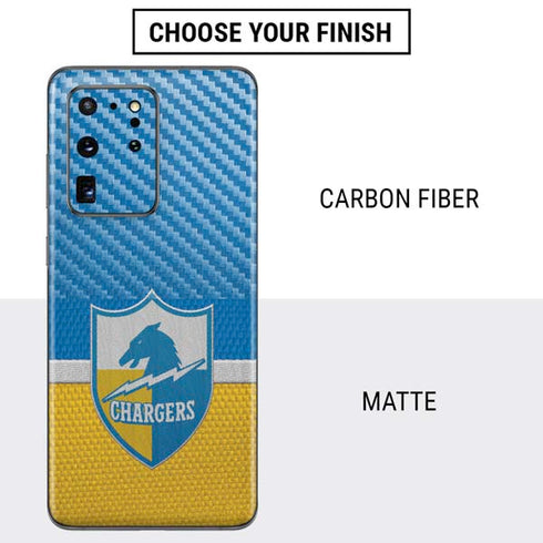 NFL Los Angeles Chargers Vintage Galaxy S20 Ultra 5G Skin
