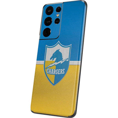 NFL Los Angeles Chargers Vintage Galaxy S21 Ultra 5G Skin