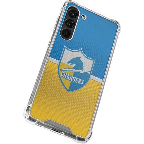 NFL Los Angeles Chargers Vintage Galaxy S23 Plus Clear Case