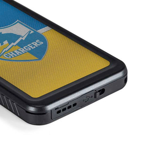 NFL Los Angeles Chargers Vintage Galaxy S23 Plus Waterproof Case