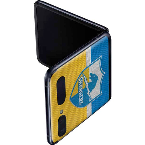 NFL Los Angeles Chargers Vintage Galaxy Z Flip Skin