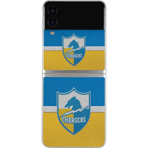 NFL Los Angeles Chargers Vintage Galaxy Z Flip3 5G Skin