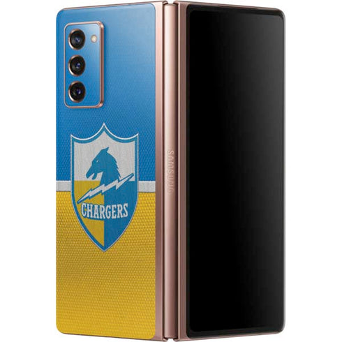 NFL Los Angeles Chargers Vintage Galaxy Z Fold2 5G Skin