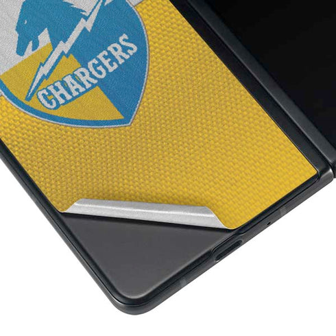 NFL Los Angeles Chargers Vintage Galaxy Z Fold3 5G Skin
