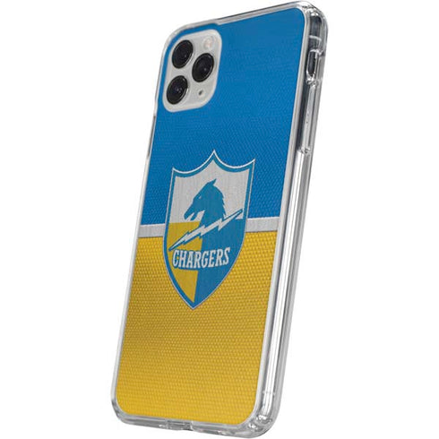 NFL Los Angeles Chargers Vintage iPhone 11 Pro Clear Case