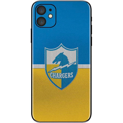 NFL Los Angeles Chargers Vintage iPhone 11 Skin