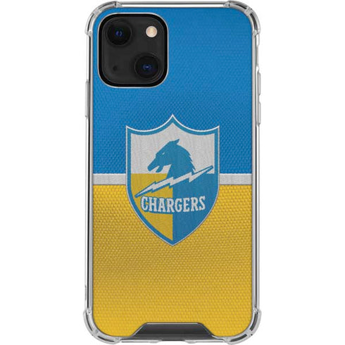 NFL Los Angeles Chargers Vintage iPhone 13 Clear Case