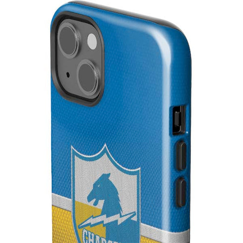 NFL Los Angeles Chargers Vintage iPhone 15 Plus Impact Case