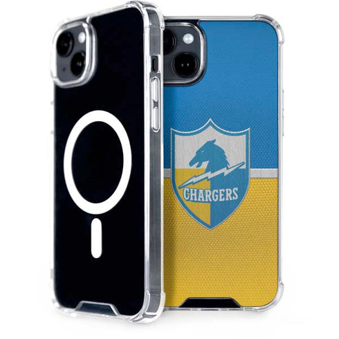 NFL Los Angeles Chargers Vintage iPhone 15 Plus MagSafe Case