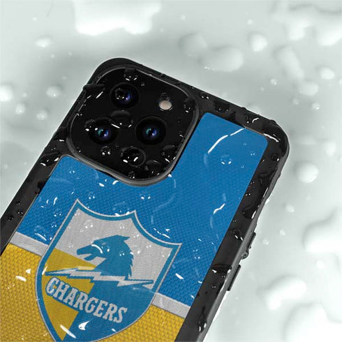 NFL Los Angeles Chargers Vintage iPhone 14 Pro Max Waterproof Case