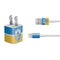 NFL Los Angeles Chargers Vintage iPhone Charger (5W USB) Skin