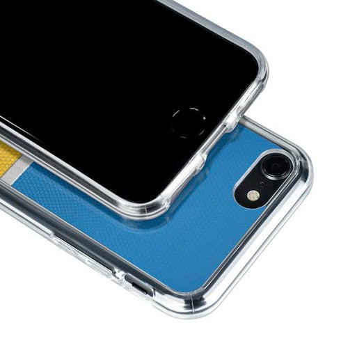 NFL Los Angeles Chargers Vintage iPhone SE (2nd & 3rd Gen) Clear Case