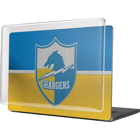NFL Los Angeles Chargers Vintage MacBook Pro 16in (2021-25) Case plus Skin