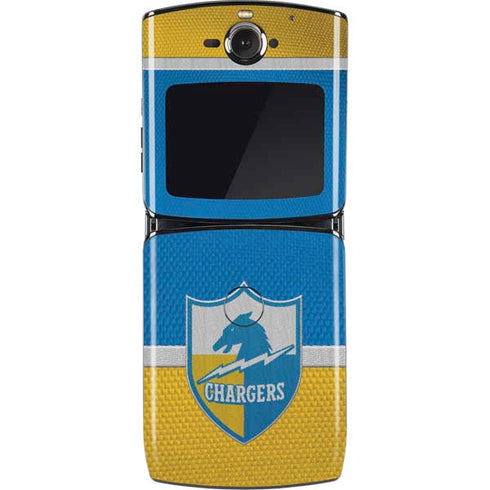 NFL Los Angeles Chargers Vintage Motorola RAZR Skin