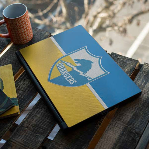 NFL Los Angeles Chargers Vintage MSI GS65 Stealth Laptop Skin