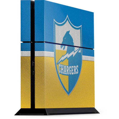 NFL Los Angeles Chargers Vintage PS4 Console Skin