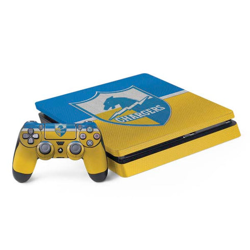 NFL Los Angeles Chargers Vintage PS4 Slim Bundle Skin