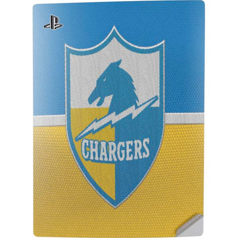 NFL Los Angeles Chargers Vintage PS5 Digital Edition Console Skin