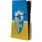 NFL Los Angeles Chargers Vintage PS5 Slim Disk Console Skin