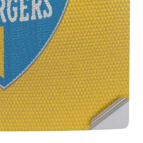 NFL Los Angeles Chargers Vintage PS5 Slim Disk Console Skin