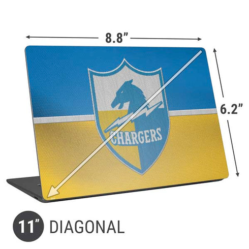 NFL Los Angeles Chargers Vintage Universal Laptop 11in (8.8 x 6.2in) Skin