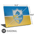 NFL Los Angeles Chargers Vintage Universal Laptop 18in (14.6 x 10.6in) Skin